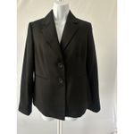 Two Kasper Blazer Women's Polyester Blazers, Gray and Black, Sz: 6 (b42) Photo 1