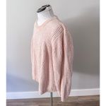 Tahari Pastel Pink Cable Knit Sweater - NWT! Photo 4