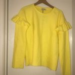 ZARA ✨ SOFT SWEATSHIRT WITH FRILLS✨ Photo 6