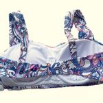 Raisin's NWT Jamaica Underwire Bra Bikini Top Paisley Floral Plus Size 18W NEW Photo 7