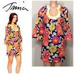 Trina Turk floral print dress. Size 0-2 New. Runs a little big Photo 1