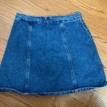 BDG Urban Outfitters Blue Jean Denim Skirt Size Small Photo 4
