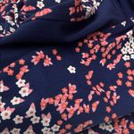 MICHAEL Michael Kors Navy and Pink Floral summer Dress size L Blue Size L Photo 10
