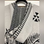 Johnny Was Le Tigre Womens Poncho Cape Hooded Wool Cashmere Tiger One Size Photo 5