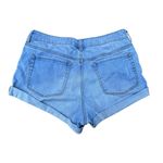 PacSun Blue Denim Women's Short Shorts high rise 2” inseam Size 26 Photo 4
