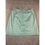 Vineyard Vines Skirt Nautical Life Preserver Rings Mint Green size 6 Lined Photo 5