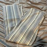 Blue & White Stripped Pants Size 4 Photo 0
