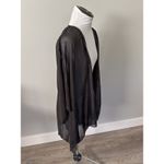 Rue 21 Rue Plus Size Black Sheer Shawl Cardigan Photo 3