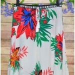 Flying Tomato Floral Pull On A-Line Maxi Skirt Size M Tie Hawaiian Print Casual Photo 2