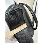 Kate Spade Black Carmen Southport Avenue Leather Fold-Over Crossbody Bag Photo 4