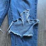 Studio Blue  Distressed Blue Straight Leg Jeans Size 30 Photo 1