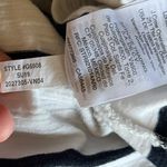 Madewell  Black and White Striped Tank Top Photo 6