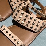 Arturo Chiang  leather Studded sandals B36 Photo 3