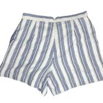 Gianni Bini Striped High Rise Zipper Shorts Skort Classic Contemporary Preppy 6 Photo 2