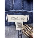 Madewell * Stovepipe Jeans Womens 23P Blue Casual Light Wash Raw Hem Ankle Crop Photo 4