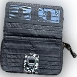 Vera Bradley turn lock, long wallet, quilted, zipper compartments  Photo 1