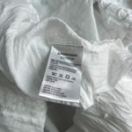 Anthropologie  Alphamoment Cotton Dress Embroidered Lace Swim Coverup Sz 36 Whit Photo 8