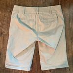 Ann Taylor Loft tan size 4 classic Bermuda roll shorts Photo 2