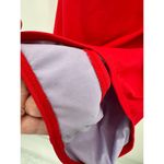 prAna Women Size Medium Red One Piece Swimsuit V Neck Halter Neck Cut Out Back Photo 5