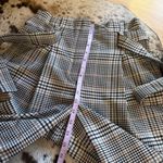 MARELLA Wool Blend Plaid Belted Pants Wide Leg Size 4 Brown Photo 5