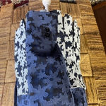 Julien David Made in Japan Double Breasted Jacket Contrast Pleated Hem Size M Blue Size M Photo 9