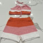 SheIn Crochet beach set medium NWOT Photo 0