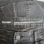 Old Navy  Super Skinnny Black Jeans (6) Photo 3