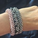 RETAIL $50 Kinsley Armelle Isabella Collection Tailor Bracelet (Limited Edition) Black Photo 5