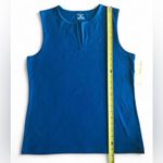 Jones New York NWT Women’s Royal Blue Sleeveless Top Size XL Photo 4