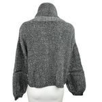 Rumor Boutique Women's Gray Pullover Long Sleeve Cowl Neck Knitted Sweater Top S Photo 1