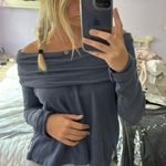 James Perse James Peres Blue Long Sleeve Photo 0