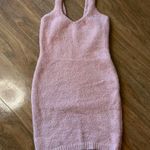 Pink Sleeveless Knit Dress Size L Photo 0