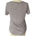 Athleta Breezy Scoop Micro Cheetah Print Activewear Top ~ Women's Size MEDIUM Photo 3