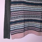 Talbots MP Sweater Lambswool Fair Isle Print Photo 2