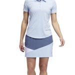 Adidas  Colorblocked golf Skort size medium tech ink blue white Photo 1