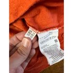 Celtic and Co Organic Cotton and Linen Orange 3/4 sleeve top size US 10 Photo 2