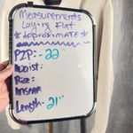 Banana Republic  Vegan Suede Cropped Jacket size XL NWT Color Selenite/cream Photo 2