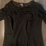 Lace body con dress Black Size 1X Photo 1