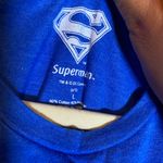 DC Comics Superman Cut-Off Tank Large VGUC Photo 6