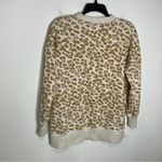 Aerie leopard print sweatshirt side slits women’s size small casual athleisure Photo 5