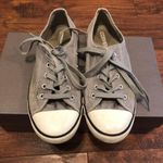 Converse cta low top gray shoes sneakers sz 7 womens Photo 0