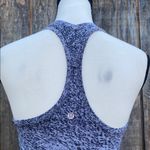 Lululemon EUC Woman’s Jacquard Gray/Black Fitted Sleeveless Racerback Tank Top Photo 5
