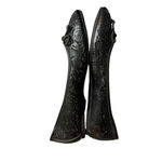 Circus Archer Ballet Flats Cutout Bow Accent Size 6M Black Comfortable Photo 6