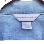 Christopher & Banks Y2K Denim Jean Jacket Embroidered Stonewashed Vintage Photo 9