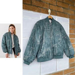 BDG Urban Outfitters Marcy Oversized
Nylon Bomber Jacket small Photo 1
