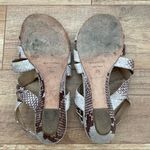 Pour La Victoire  Reptile Print Wedge Sandal Women's 7.5 US Photo 5