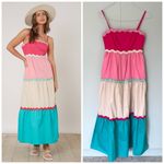 Peach Love California NWT Sunset Serenade Maxi Size L Photo 2