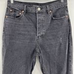 Lucky Brand  High‎ Rise Mom Jeans Drew Distressed Button Fly Women's Size 10/30 Photo 3