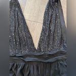 Love by Design  Black Sequin Maxi Dress Photo 10