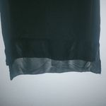 French Connection  M Silky Black Shadow Capped Sleeve Top Funeral Photo 1